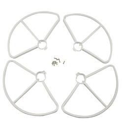 Avis hélice et bague de protection pour mjx b2c b2w bugs 2 rc quadcopter blanc