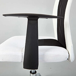 Acheter Mes Chaise de bureau enfant avec accoudoirs blanc et noir - CHILD