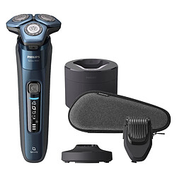 Philips SHAVER Series 7000 S7786/59 rasoir pour homme Rasoir rotatif Tondeuse Noir, Bleu