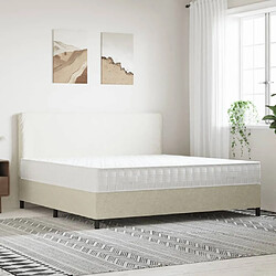 Maison Chic Matelas à ressorts ensachés dureté moyenne pour chambre, Matelas doux 200x200 cm -GKD59426