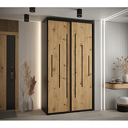 Abiks Meble Armoire Davos 12 À Portes Coulissantes 235,2/130/45 2 Portes