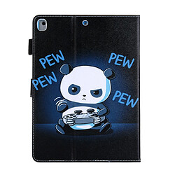 Etui en PU Animal Series porte-cartes panda pour votre Apple iPad 9.7 pouces (2018)/9.7 pouces (2017)/Air (2013)/Air 2