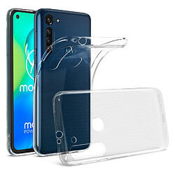 Avizar Coque Motorola Moto G8 Power Protection Silicone Souple Ultra-Fin Transparent