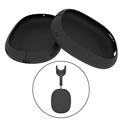 Étui En Silicone Pour Oreillettes Antichoc Pour écouteurs Airpods Max Noir pas cher