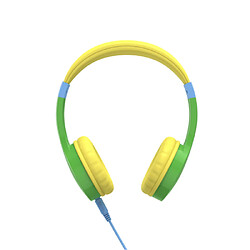 HAMA 00184107 Casque Audio Jack 3.5 mm Supra-Auriculaire 85dB Bluetooth Wi-Fi Hi-Fi Jaune Vert