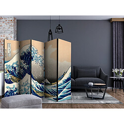 Artgeist Paravent - The Great Wave off Kanagawa II [Room Dividers] [225x172]