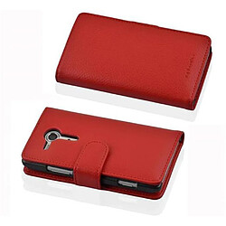 Acheter Cadorabo Coque Sony Xperia SP Etui en Rouge