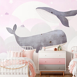 Artgeist Papier peint - Dream Of Whales - Second Variant [250x175]