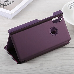 Acheter Wewoo Coque Housse en cuir pour miroir Xiaomi Mi 8 avec support Violet