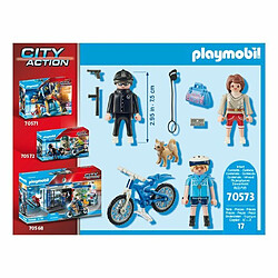 Avis Playmobil® City Action Police Policière et voleur