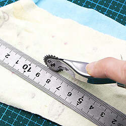 Acheter Serrate Bord Couture Modèles Traceur Traçage Roue sur Mesure Couturières Marqueur Tissu À Coudre Outils pour le BRICOLAGE En Cuir Quilting Patchwork