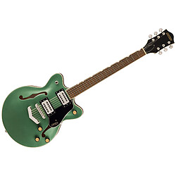 G2655 Streamliner Jr. Double-Cut Steel Olive Gretsch Guitars