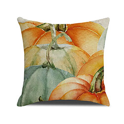 P39 4PCS 45 * 45cm Thance de Thanksgiving Motif de citrouille Taie d'oreiller d'impression Coussin Coussin Coussin Accueil Décoration