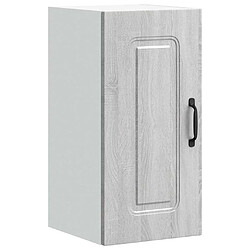 vidaXL Armoire murale de cuisine Kalmar sonoma gris bois d'ingénierie