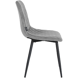 Acheter Non Chaise Telde velours