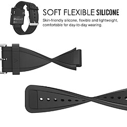 Acheter Bracelet en silicone noir pour votre Garmin Vivoactive Acetate