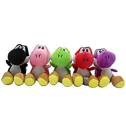 Universal 5pcs Super Mario Bros. Yoshi's Dinosaur Doll Planche Toy 16cm