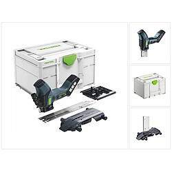 Scie sans fil pour matériaux isolants Festool ISC 240 EBBasic 18 V sans batterie ni chargeur coffret SYSTAINER