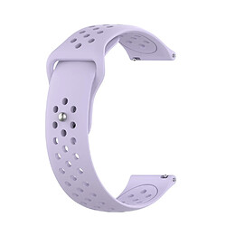 Acheter Bracelet en silicone Trous respirants de 22 mm violet clair pour votre POLAR Vantage M