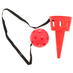 attraper jeu de balle jouer jouets cour extérieure amusante sport jeu pour les enfants - rouge