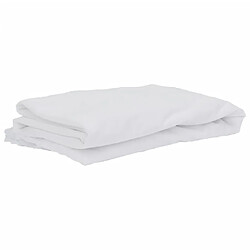 vidaXL Protège-matelas blanc 180x220 cm imperméable