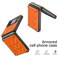 Coque en TPU anti-chute pour votre Samsung Galaxy Z Flip3 5G SM-F7110 - orange