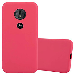 Cadorabo Coque Motorola MOTO E5 / G6 PLAY Etui en Rouge