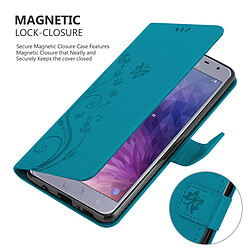 Cadorabo Coque Samsung Galaxy J4 2018 Etui en Bleu pas cher