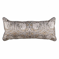 BigBuy Home Coussin Marron Fleurs 90 x 40 cm