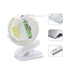 Acheter Universal 360 ° Portable Rechargeable USB Clip sur Ventilateur Pour Poussette Poussette Poussette Lit Poussette Voyage Camping Tableau Extérieur |