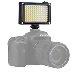 Wewoo Panneau LED Appareil Photo blanc et Orange pour Canon, Nikon, Appareils reflex numériques 96 LEDs Photographie professionnelle Vidéo & Lumière de Studio avec Aimant Filtres d'éclairage