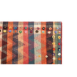 Vidal Tapis de laine 220x136 multicolore Jajim