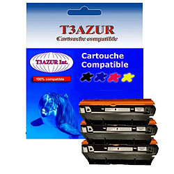 3 Toners Laser compatibles pour Samsung Xpress M2625D, M2675FN (MLT-D116L) -T3AZUR