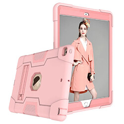 Avis Coque en TPU combo anti-choc avec béquille rose pour votre Apple iPad 10.2 (2019)