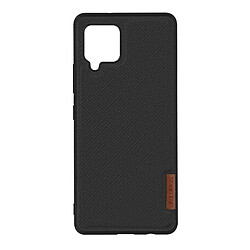 Coque Samsung Galaxy A42 5G Rigide Dos Tissu Série Fino Dux Ducis noir