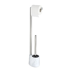 WENKO Valet WC design marbre Adrada - H. 72 cm - Blanc