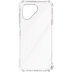 Avizar Coque pour Fairphone 5 Silicone Souple Coins Antichoc Classic Bump Transparent