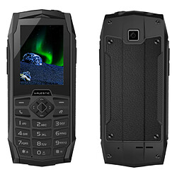 New Majestic Tank 6,1 cm (2.4') 156 g Noir Téléphone numérique