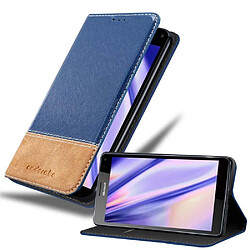 Cadorabo Coque Nokia Lumia 950 XL Etui en Bleu