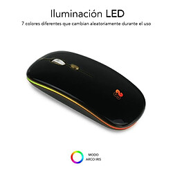 Avis Ratón Inalámbrico por Bluetooth Subblim LED Dual Flat/ Batería recargable/ Hasta 1600 DPI