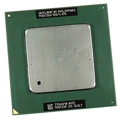 Processeur CPU Intel Pentium 3 1.133Ghz 256Ko FSB 133Mhz Socket 370 SL5LT PC - Occasion