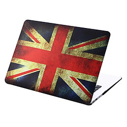 Wewoo Housse Étui pour Macbook Air 11,6 pouces Rétro UK Flag Pattern givré en plastique dur cas de protection