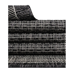 Avis Hadorn Tapis d'Extérieur - 185x125 - Noir - Tulum