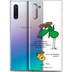 Caseink Coque Pour Samsung Galaxy Note 10 (6.3 ) [Gel HD Collection Les Shadoks ? Design Le Partage - Souple - Ultra Fin - Imprimé en France]