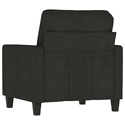 Maison Chic Fauteuil relax,Chaise pour salon Noir 60 cm Tissu -MN84198 pas cher