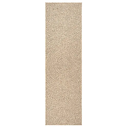 Avis vidaXL Tapis ZIZUR 80x250 cm aspect de jute intérieur et extérieur