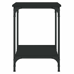 Acheter Maison Chic Table basse,Table Console Table d'appoint, Table pour salon noir 40x40x55 cm bois d'ingénierie -MN33422