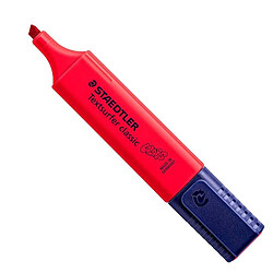 Marqueur fluorescent Staedtler Textsurfer Classic Rouge intense (10 Unités)