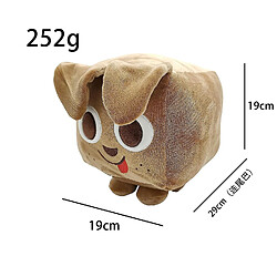 Universal Grands jeux Cat en peluche pour animaux de compagnie x carré chat jouet en peluche