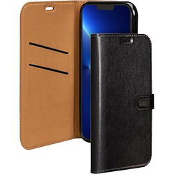 Folio Wallet iPhone 13 Pro Max Noir avec languette de fermeture Bigben